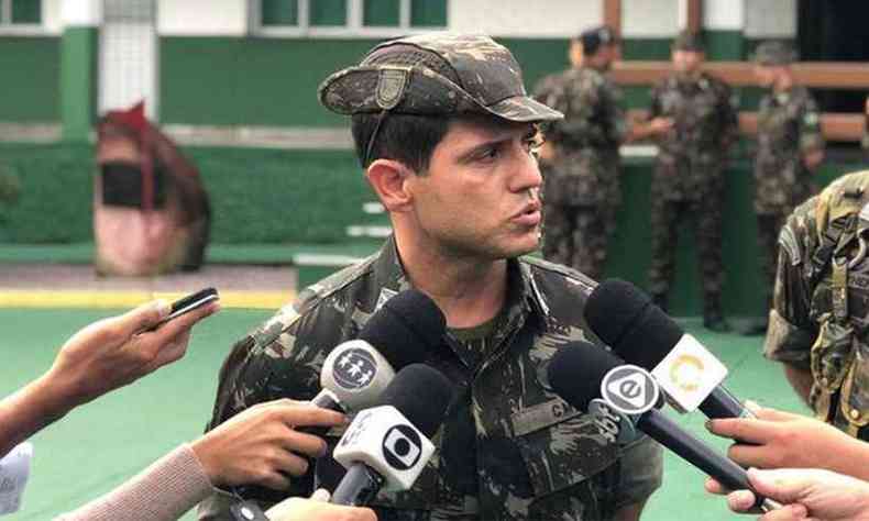 Tenente-coronel Adelmo de Sousa Carvalho Filho vai ser chefe da misso no Congo(foto: Ministrio da Defesa/Divulgao)