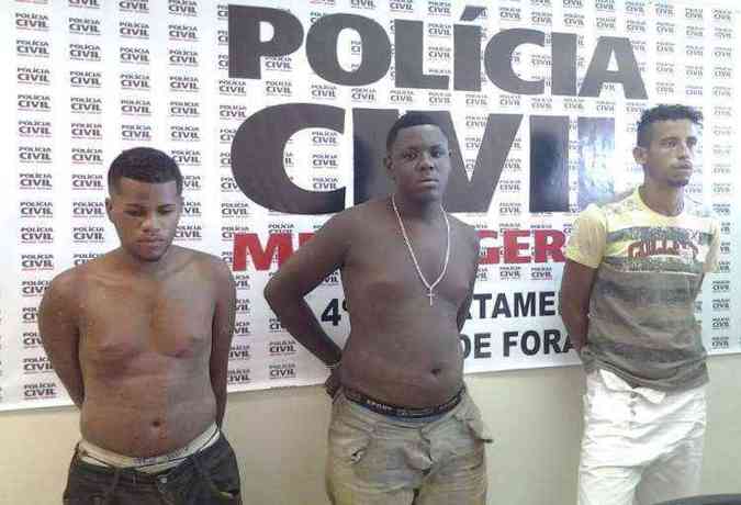Dois dos presos confessaram o crime e disseram que receberam R$ 4 mil(foto: Polcia Civil/Divulgao)