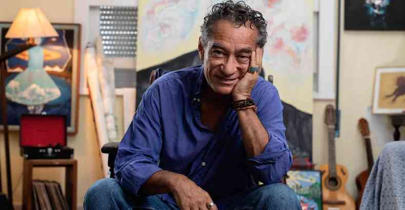 Aos 62 anos, Chico Diaz recebe a homenagem da CineOP, que vai exibir 10 ttulos, curtas e longas, sobre o ator desde a dcada de 1980 at os dias atuais(foto: Leo Lara/Divulgao)