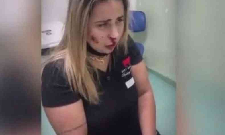 Stephany Rodrigues, mulher agredida por policial no PR