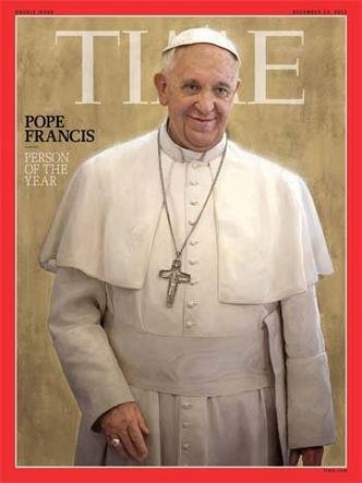 Revista destaca atua��o do Papa Francisco em temas importantes da atualidade(foto: REUTERS/Time Inc./Handout via Reuters)