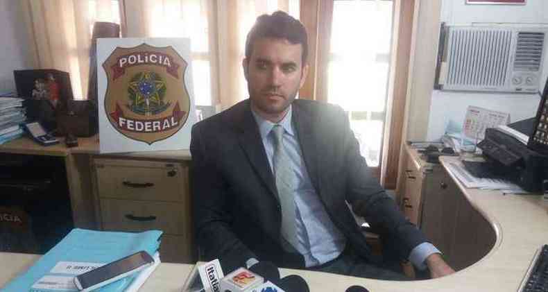  Thiago Amorim Garcia, delegado da Polcia Federal(foto: Luiz Ribeiro/EM)