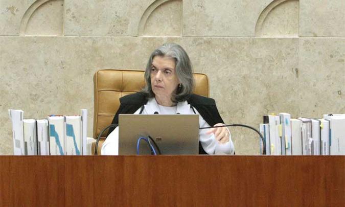 Ministra Cármen Lúcia(foto: Carlos Moura/SCO/STF ) Ministra Cármen Lúcia(foto: Carlos Moura/SCO/STF )