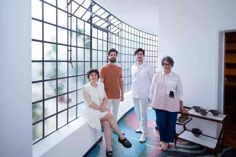 Luiza Soares, Gabriel Castro (Mobio arquitetura), Daniel Romeiro e Flvia Soares