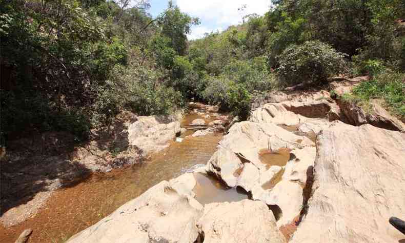 Cachoeira Marumb, em Macacos(foto: Edsio Ferreira/EM/DA Press)