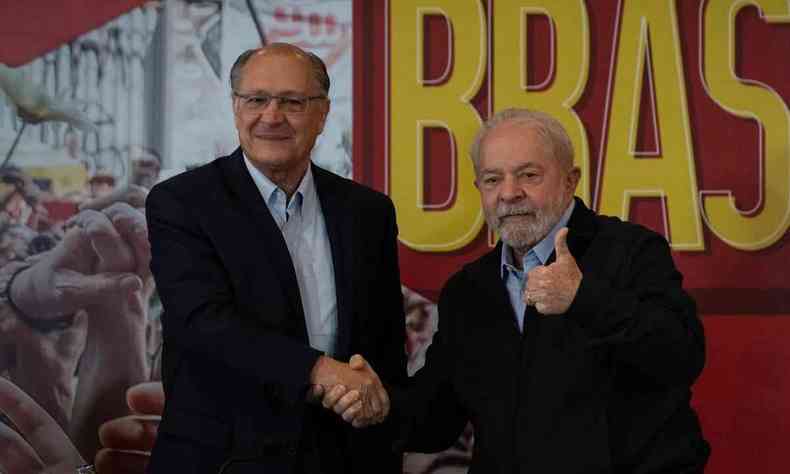 Geraldo Alckmin (PSB) e Luiz Incio Lula da Silva (PT)