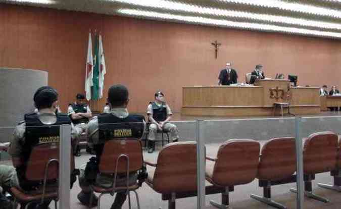 Julgamento do caso foi realizado no Frum Lafayette e durou aproximadamente 11 horas(foto: TJMG/Divulgao)