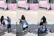 V�deo: Idoso de 92 anos cai e se machuca durante roubo em MG