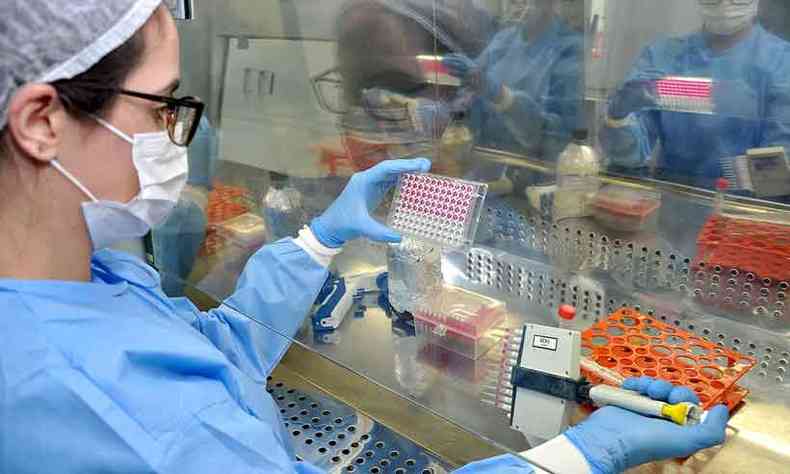 Fiocruz  parceira no desenvolvimento de imunizante da Universidade de Oxford, que segue para ltima fase de testes em humanos (foto: Fiocruz/Divulgao - 2/6/20)