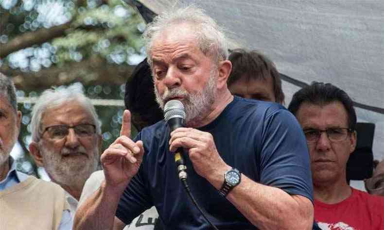 Lula est preso na Superintendncia da PF em Curitiba desde abril (foto: NELSON ALMEIDA)