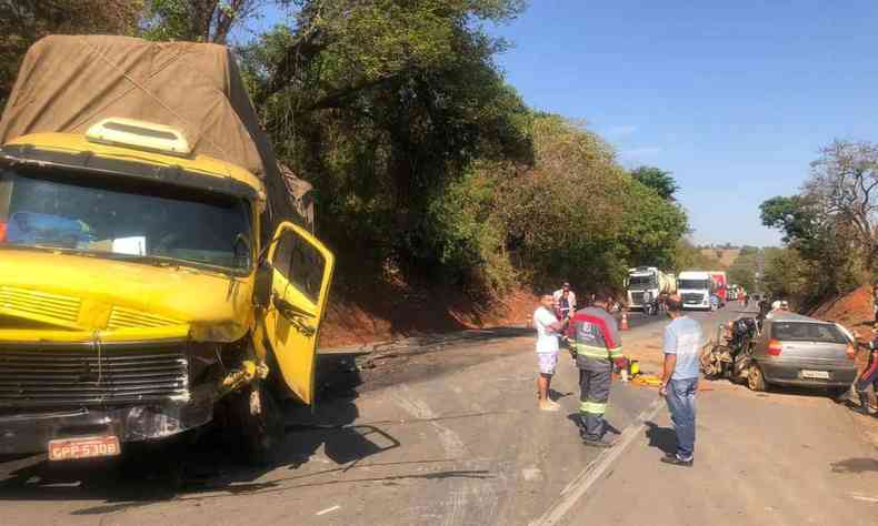 caminho amarelo