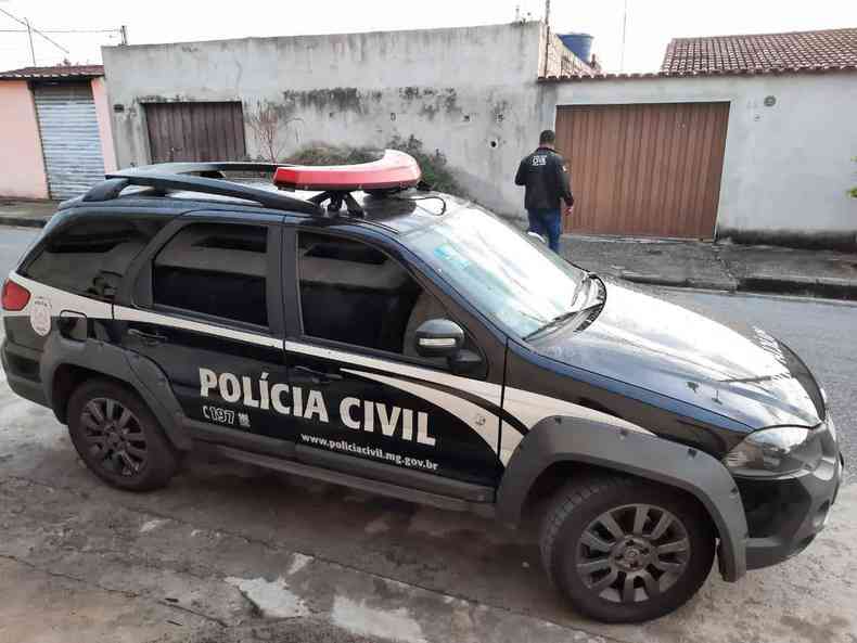 Viatura da Polcia Civil de Minas Gerais