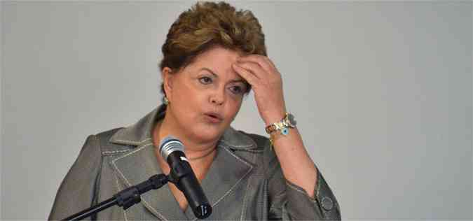 A presidente Dilma Rousseff viria a Belo Horizonte para anunciar mais recursos para as obras do metr da capital (foto: Jos Cruz / Agncia Brasil)