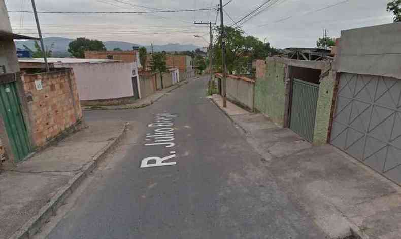 (foto: Assassinato ocorreu no Bairro Vila Navegantes, em Betim.)