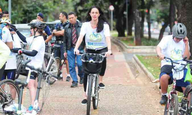 Em outras edies, o evento contou com passeio ciclstico pelas ruas da cidade e aes de conscientizao para o respeito no trnsito (foto: Gladyston Rodrigues/EM/D.A Press)
