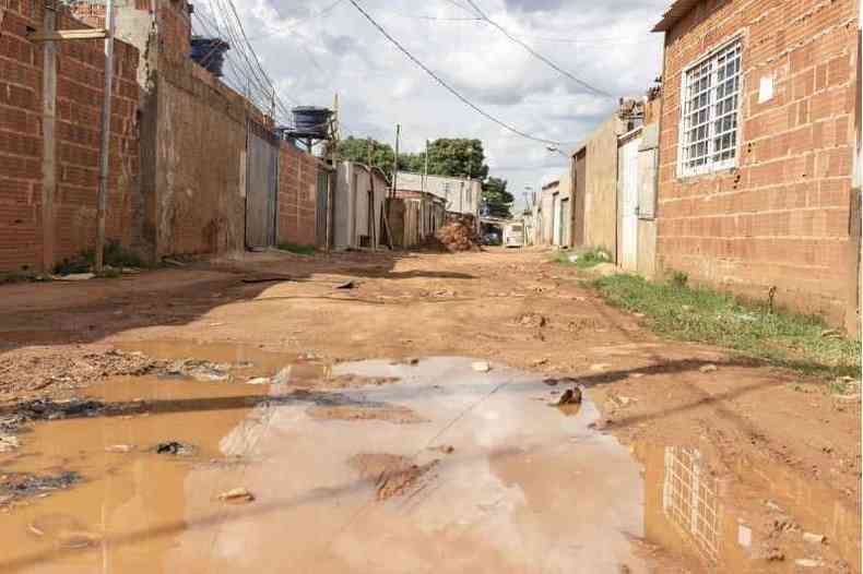 Bairro sem estrutura 