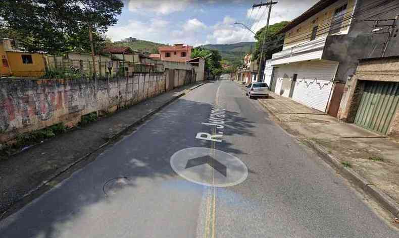 Crime ocorreu na Rua Juramento(foto: Reproduo/Google Street View)