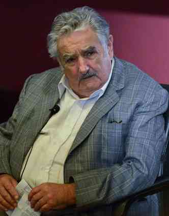 Mujica: 'a velha  pior que o vesgo'(foto: AFP PHOTO / Daniel CASELLI )