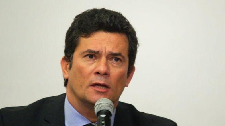 O senador Sergio Moro (União Brasil-PR) disse em uma postagem que ele era um dos alvos da organização criminosa(foto: ANDRESSA ANHOLETE/GETTY IMAGES) Moro