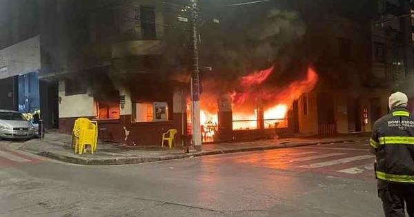 Fogo destrói tradicional Bar do Bigode, no Bairro Prado, em Belo Horizonte - Vimarsana News