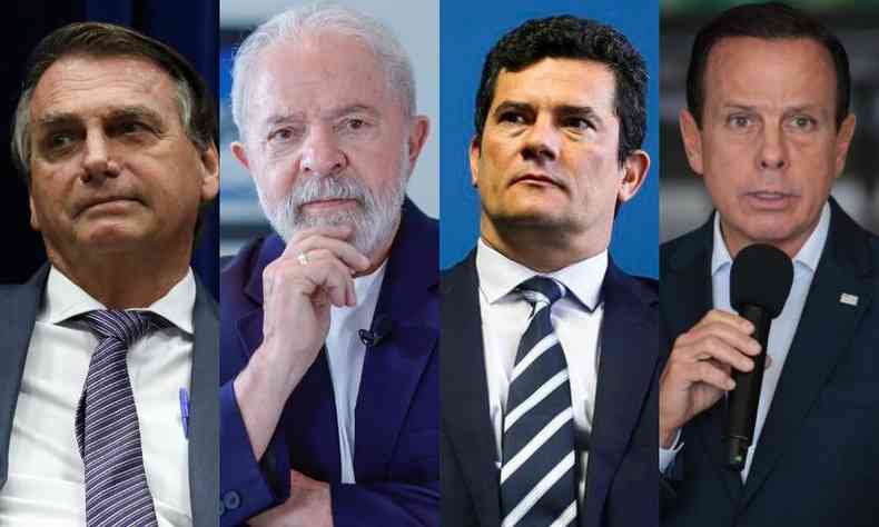 Bolsonaro, Lula, Moro e Doria intensificam disputa eleitoral