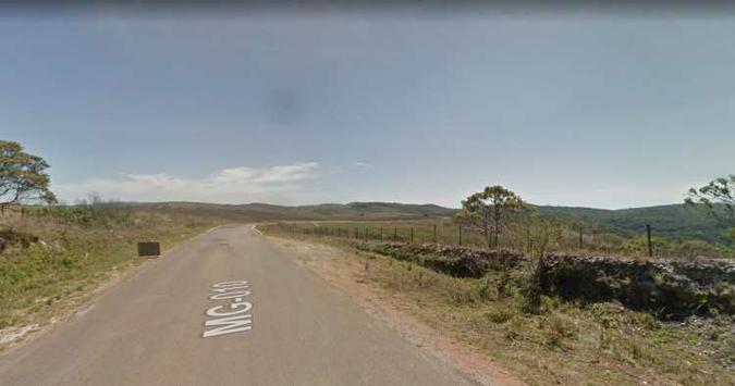 O acidente aconteceu próximo a Conceição do Mato Dentro(foto: Google Street View/Divulgação) O acidente aconteceu próximo a Conceição do Mato Dentro(foto: Google Street View/Divulgação)