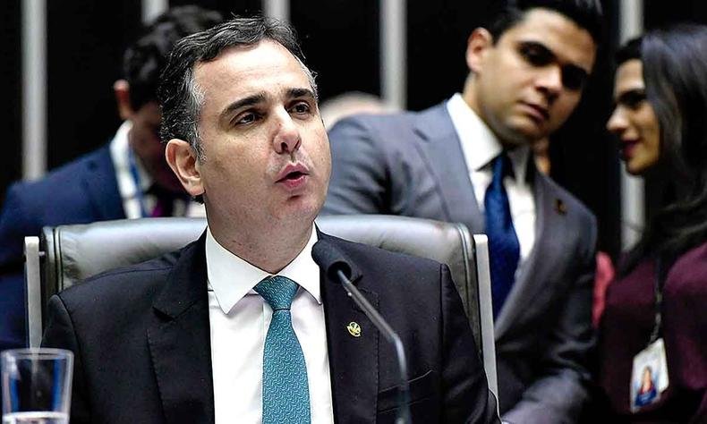 Senador Rodrigo Pacheco (PSD-MG), presidente do Congresso Nacional
