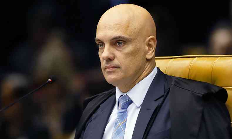 Ministro Alexandre de Moraes divergiu parcialmente do presidente do STF(foto: Rosinei Coutinho/SCO/STF)