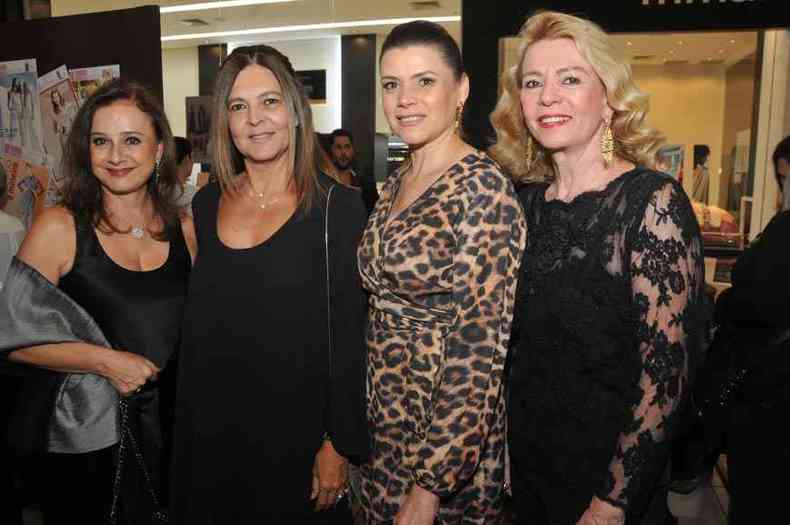 Christine Boerger, Simone Arcuri, Gisele Lopes e Rosana Horta(foto: marcos vieira/em/d.a press)