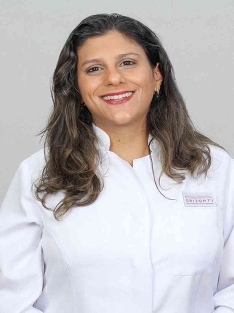 Deborah Pereira Prado, cardiologista integrante da equipe de medicina esportiva do Instituto Orizonti(foto: Arquivo pessoal)