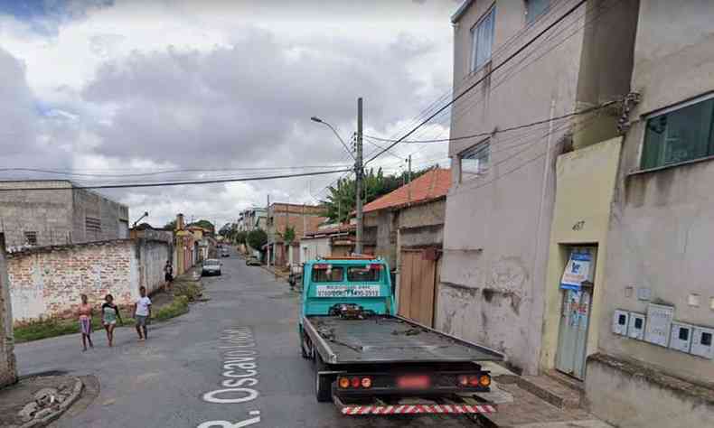 Crime ocorreu em Contagem, na Grande BH(foto: Google Street View/Reproduo)