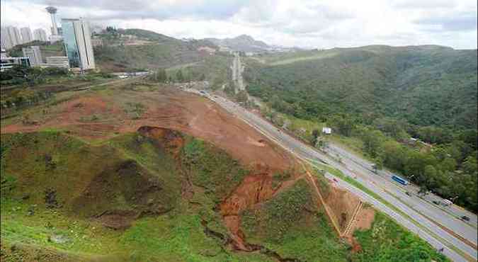 Emenda barrada pela Mesa Diretora da Assembleia pretendia reduzir estao ecolgica em 70 hectares (foto: Leandro Couri/EM/D.A press)