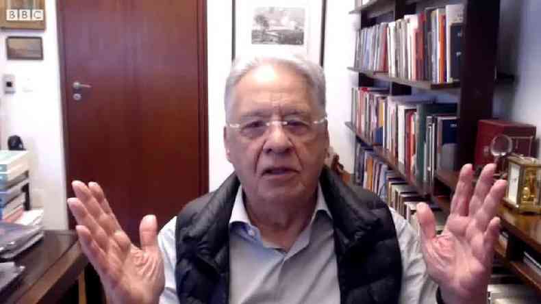 FHC critica polarizao do debate sobre papel do Estado na economia, especialmente em situaes de crise como a atual. 'Quando chega na hora da ona beber gua, como agora, todo mundo vira intervencionista. Todo mundo pede apoio de quem? Do governo. Banco Central'(foto: BBC)