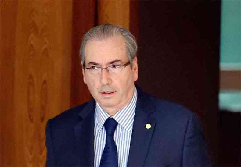 Deputado Eduardo Cunha est sendo processado no Conselho de tica por quebra do decoro parlamentar(foto: Evaristo S)