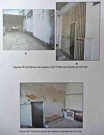 Estado ruim do freezer onde estavam as amostras biolgicas(foto: Juarez Rodrigues/EM/D.A Press/Reproduo)