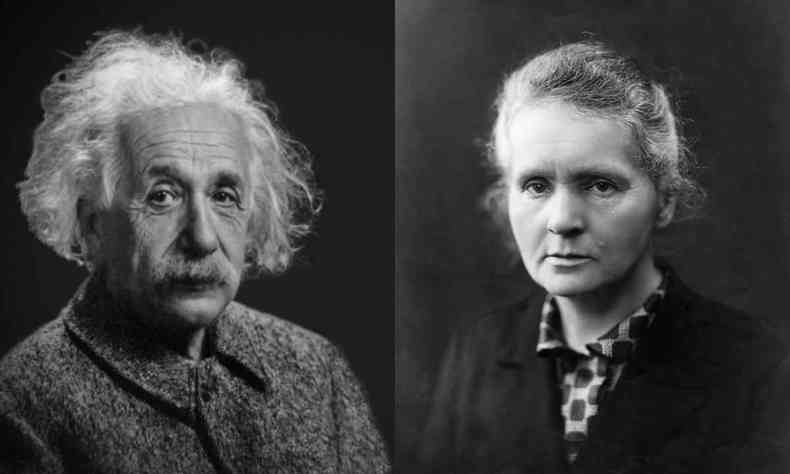 Einstein e Marie Curie