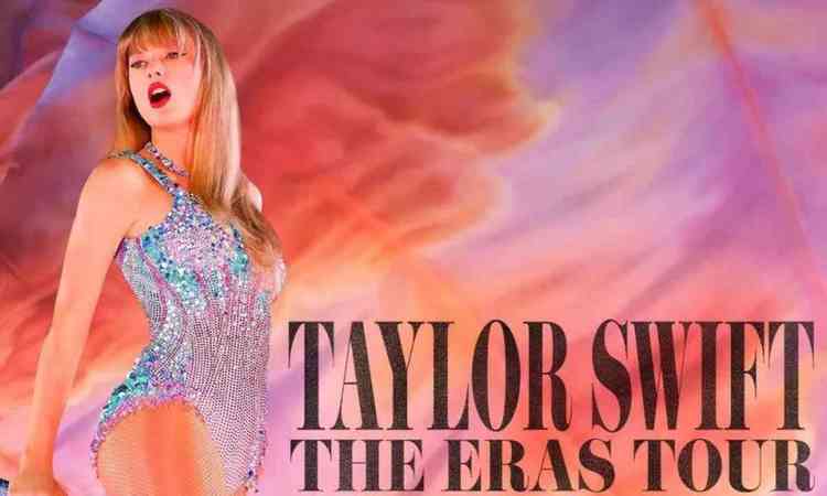 Pster do filme de Taylor Swift da The Eras Tour