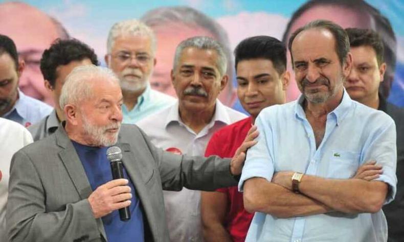 Lula e Kalil em Ipatinga