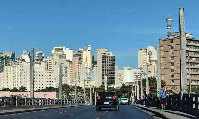 Na foto, Viaduto Santa Tereza, regio central de BH