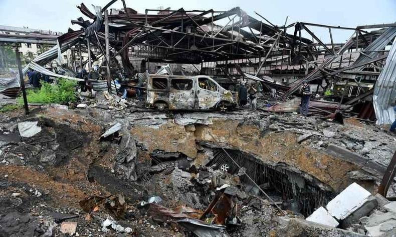 Mariupol destru�da