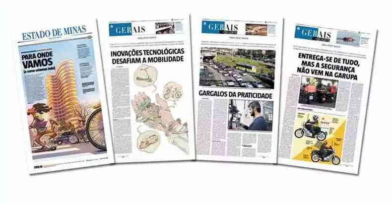 Srie sobre a mobilidade em Belo Horizonte abordou a reorganizao do transporte com a chegada dos aplicativos (foto: Reproduo)