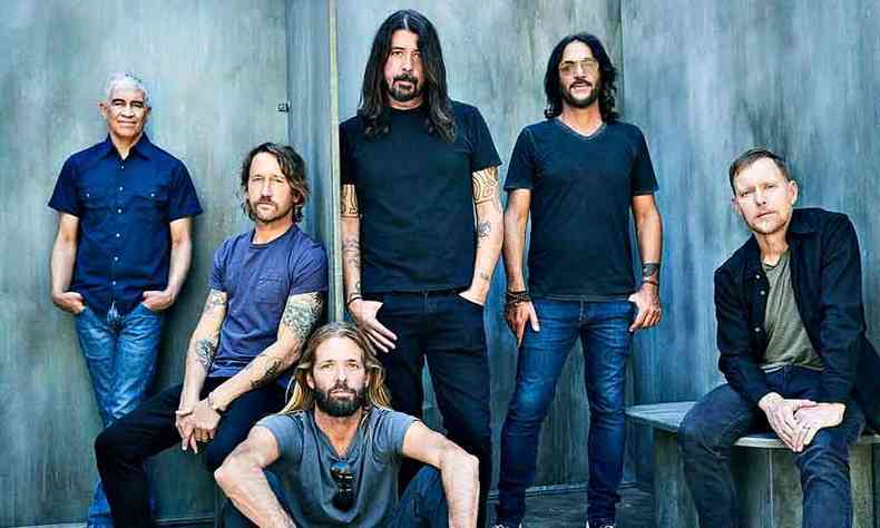 O Foo Fighters comemoraria seus 25 anos em 2020 e teve que suspender todos os planos em razo da pandemia do novo coronavrus (foto: Charlie Cummings/Divulgao)