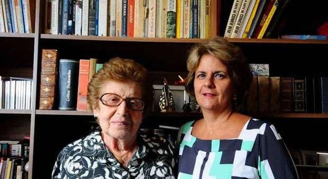 As amigas Maria Terezinha Campos Machado e Maria Sylvia Castro Alvim fundaram a Escola Santo Tom�s de Aquino(foto: Euler Junior/EM/D.A Press )