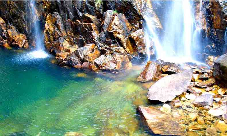 Outra cachoeira que deve ser visitada  a da Parida(foto: ngelo Maneira Filho/Divulgao)