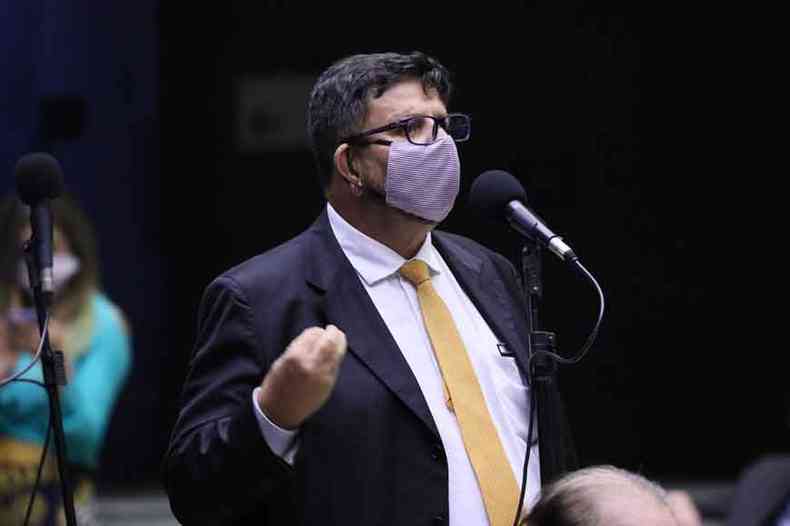 Fbio Ramalho (MDB-MG)  candidato, mesmo sem apoio do partido (foto: NAJARA ARAJO/CMARA DOS DEPUTADOS - 5/5/20)