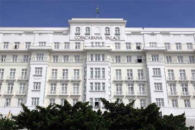 Hotel é um dos mais tradicionais do Brasil(foto: REUTERS/Sergio Moraes ) Hotel é um dos mais tradicionais do Brasil(foto: REUTERS/Sergio Moraes )