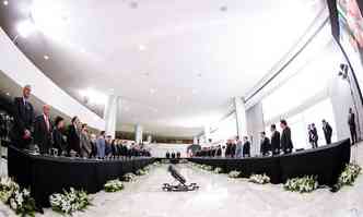 Reunio ministerial para balano de um ano de governo (foto: Beto Barata/PR)