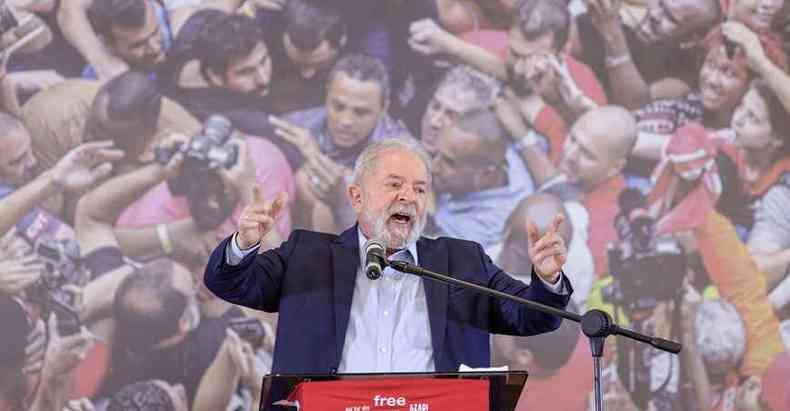 Com a anulao das sentenas conduzidas por Sergio Moro, Lula recupera direitos polticos e poder disputar eleio de 2022(foto: Ricardo Stuckert/FOTOS PBLICAS)