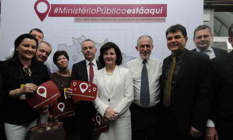 Raquel Dodge esteve em Belo Horizonte para participar de Congresso Brasileiro do Ministrio Pblico(foto: Tulio Santos/EM/D.A Press)