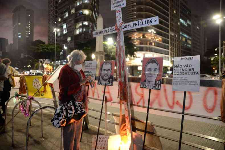 Manifestao na Praa 7 nesta segunda-feira (20/6) 1